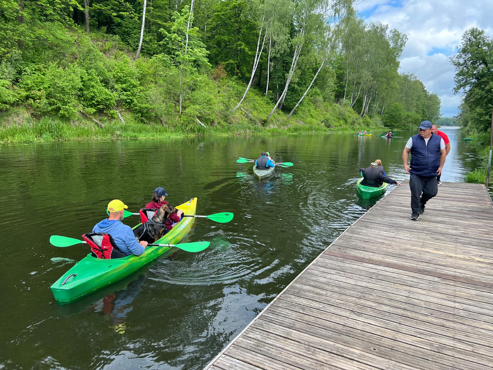 Kajaki Ryś - zdjęcie ze spływu