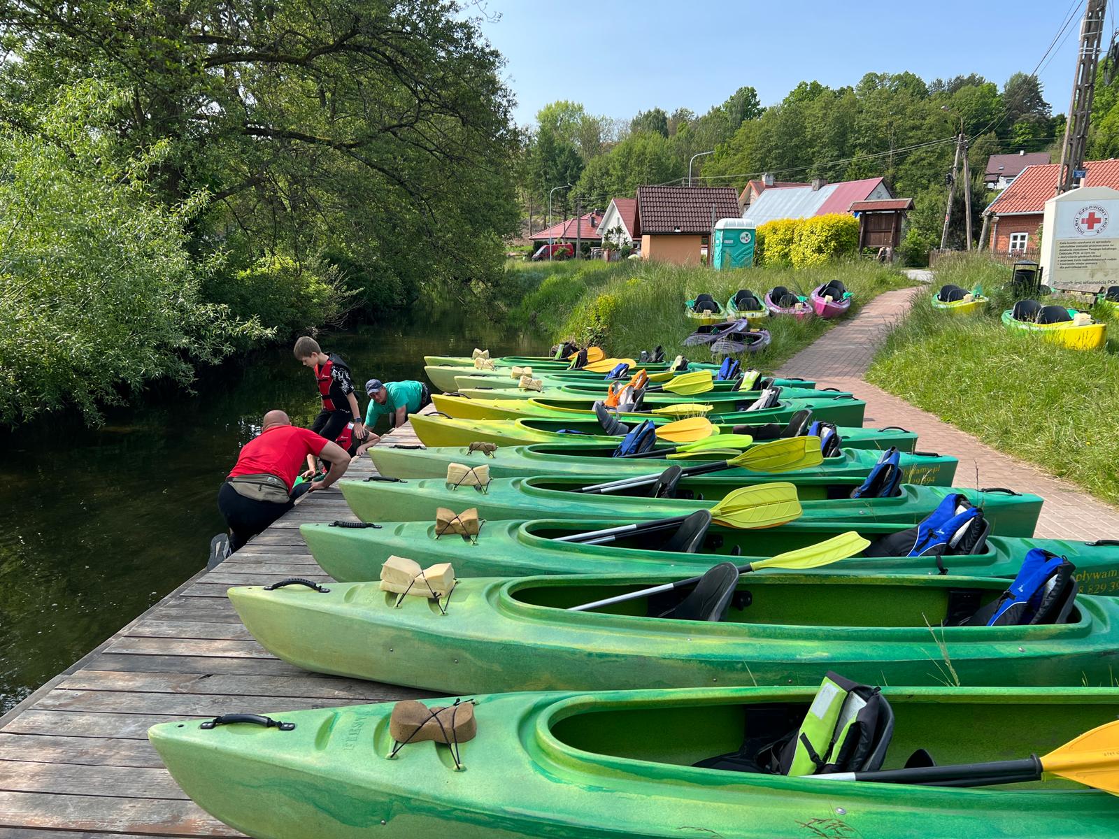 Kajaki Ryś - zdjęcie ze spływu