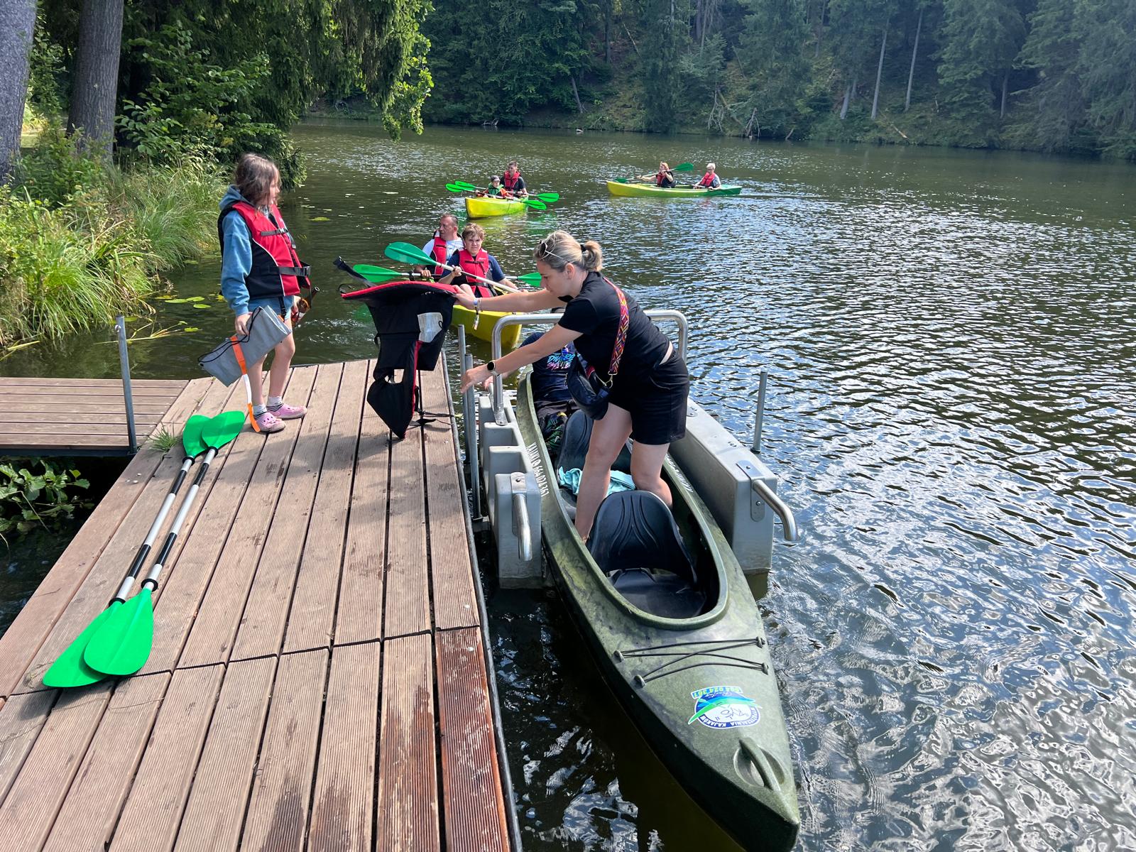 Kajaki Ryś - zdjęcie ze spływu