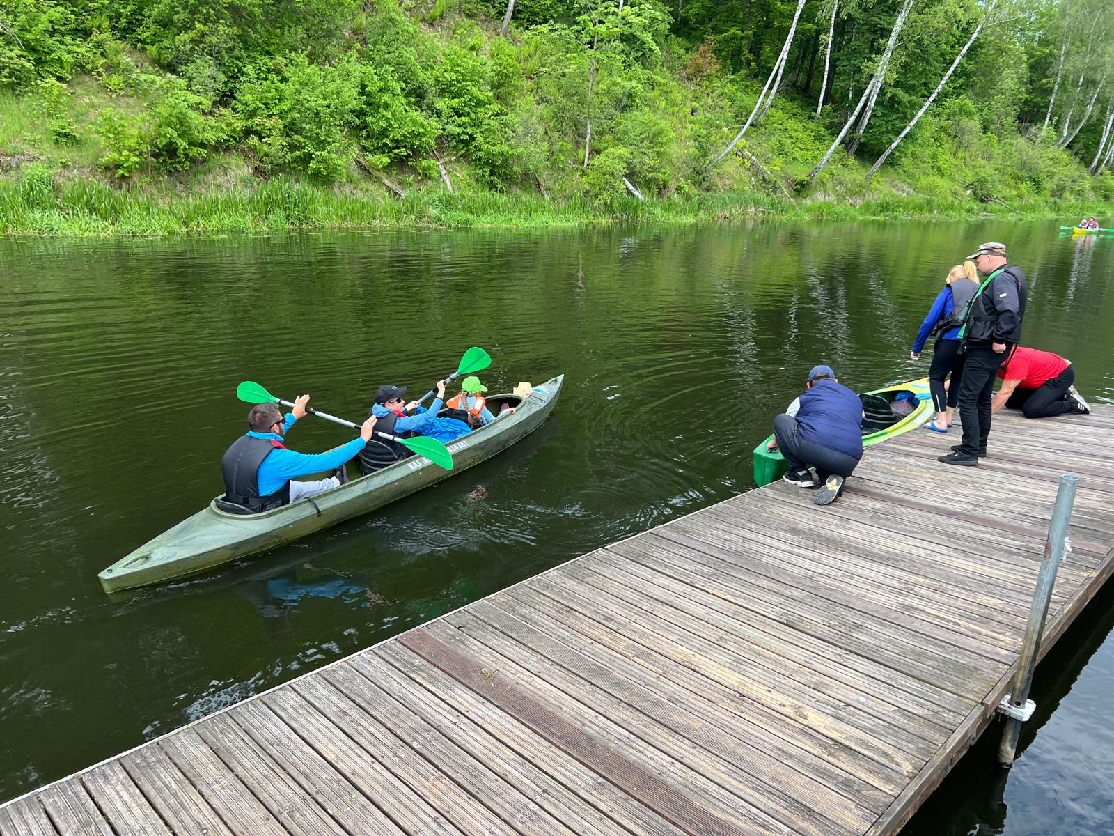 Kajaki Ryś - zdjęcie ze spływu