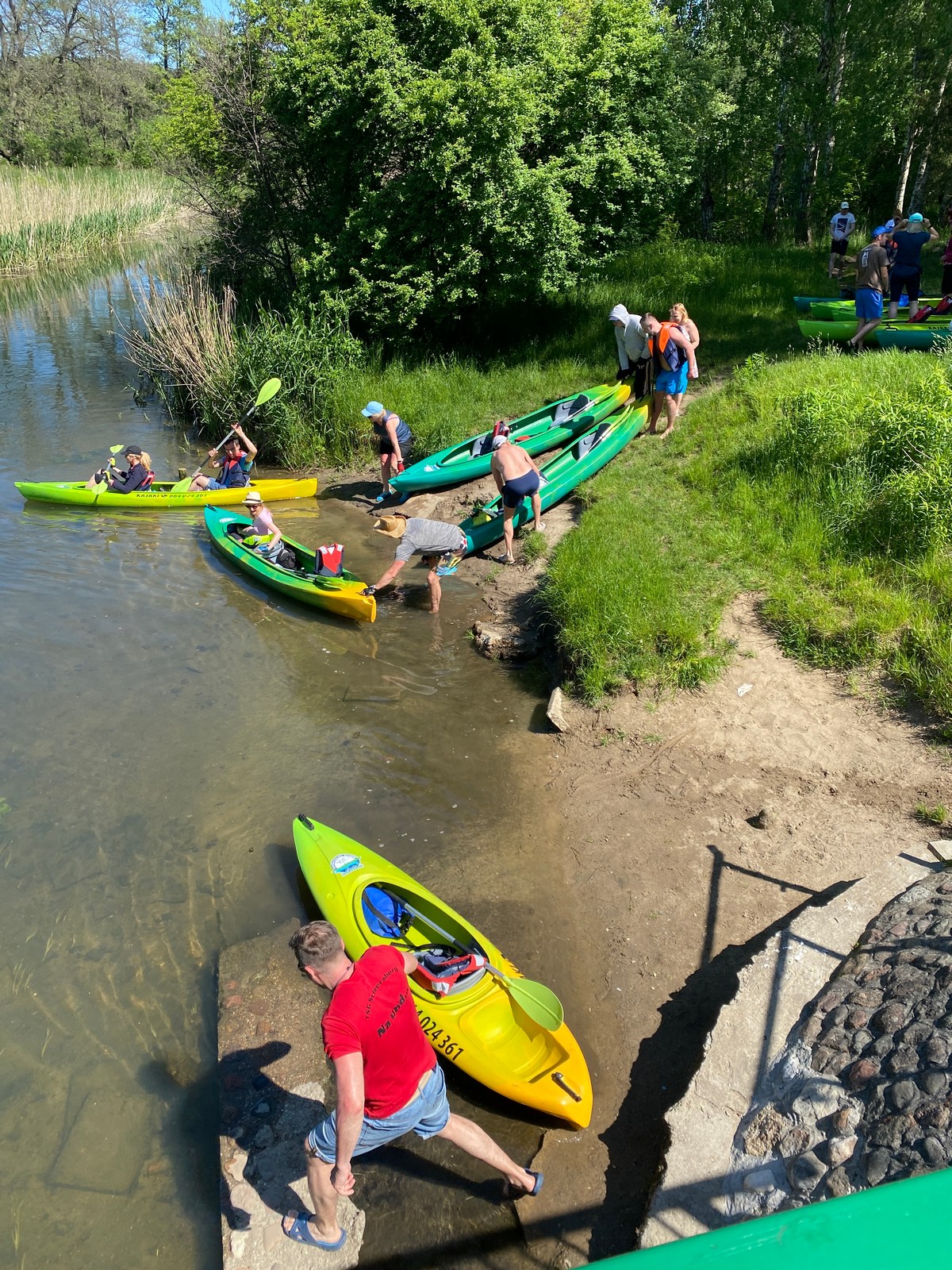 Kajaki Ryś - zdjęcie ze spływu